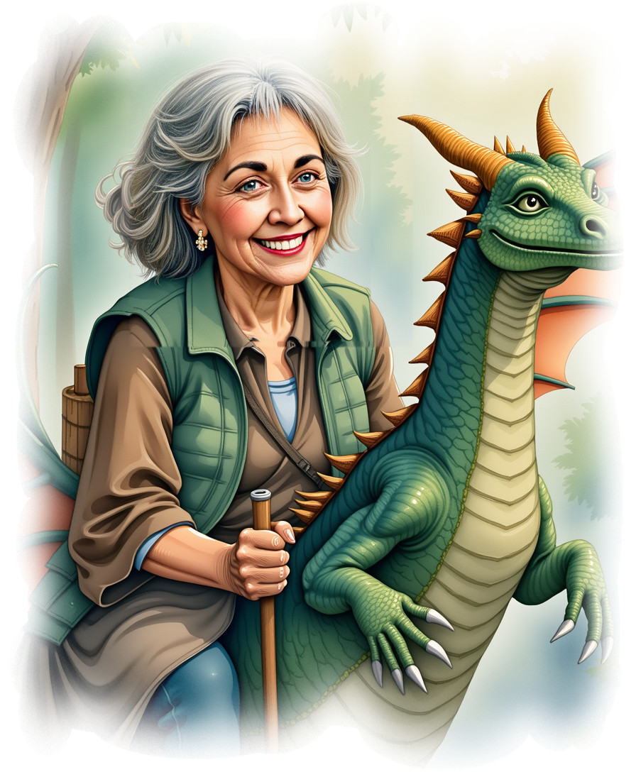 AI generated story illustration for Emma